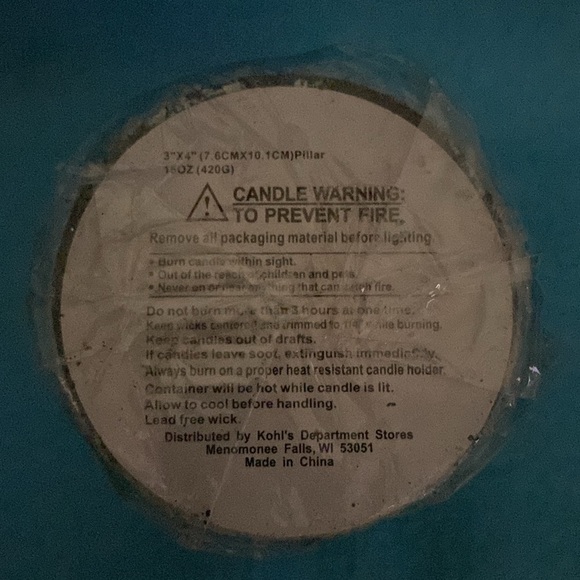 Christmas pillar candle single wick snowmen tree birdhouse glitter 3D size 3 X 4 - Picture 9 of 9